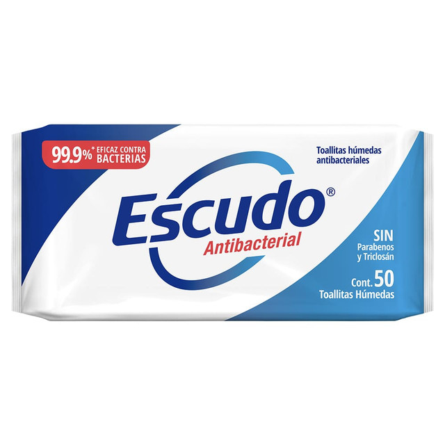 Toallitas Humedas Antibacteriales Escudo
