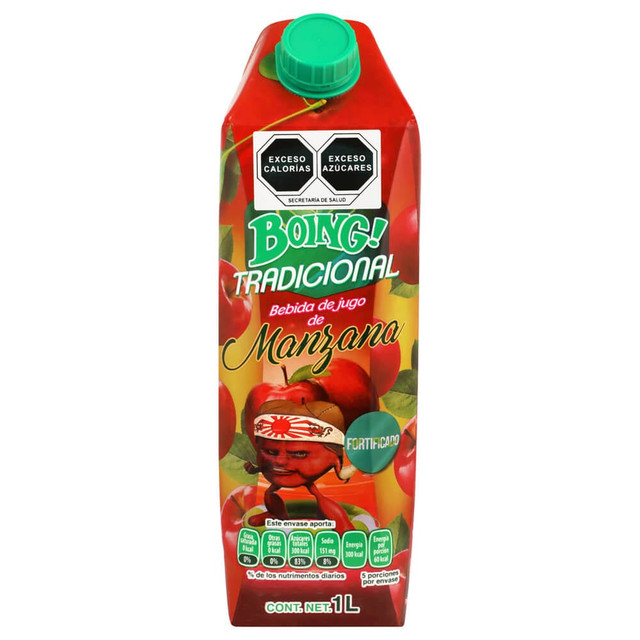 Boing de Pulpa Manzana (lt)