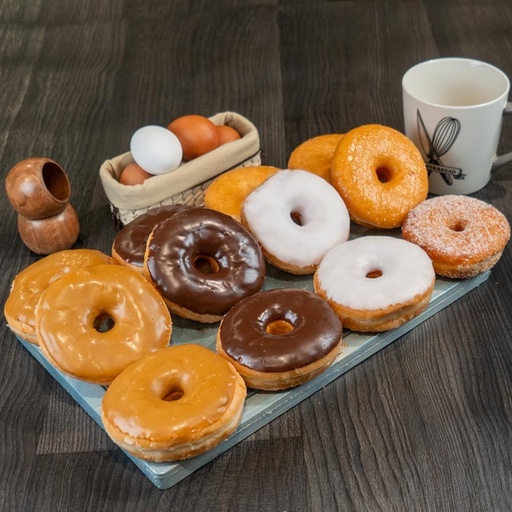 Donas Surtidas Caja Con 6
